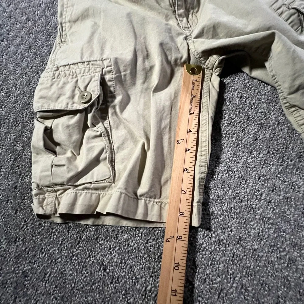 Polo Ralph Lauren Cargo Shorts Boys 12 Tan Khaki Classic Chino Cotton Utility
